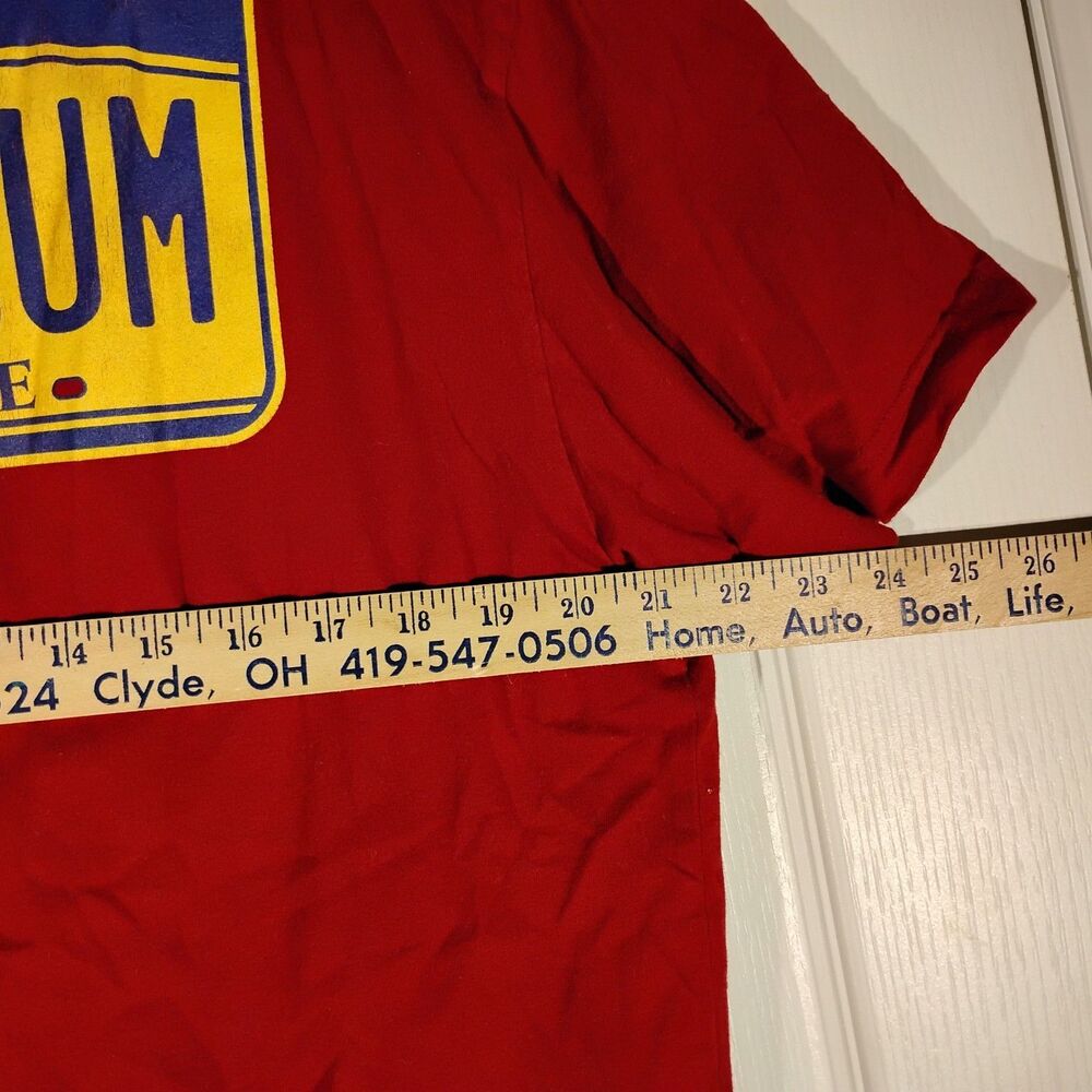 Orvis Trout Bum tshirt mens L Large red fishing graphic tee short sleeve - Picture 4 of 7